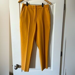 Topshop Golden Yellow Designer Slacks Women’s Size 6